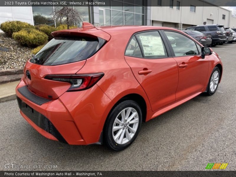  2023 Corolla Hatchback XSE Inferno
