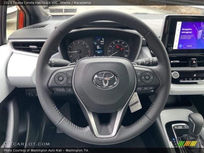  2023 Corolla Hatchback XSE Steering Wheel
