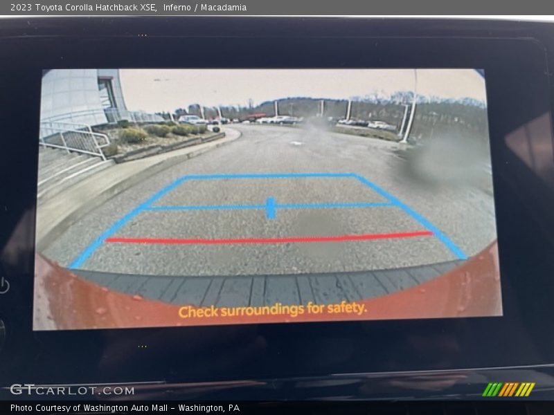 Inferno / Macadamia 2023 Toyota Corolla Hatchback XSE