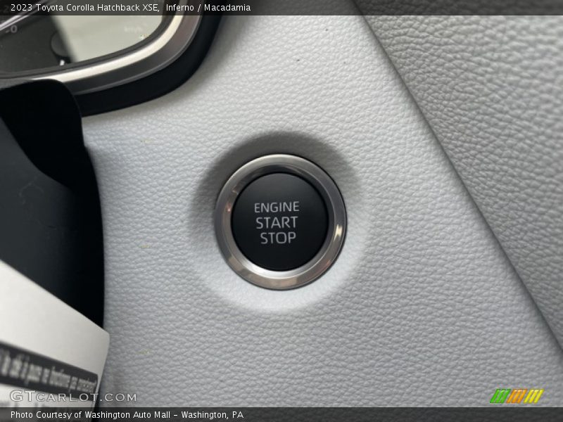 Inferno / Macadamia 2023 Toyota Corolla Hatchback XSE