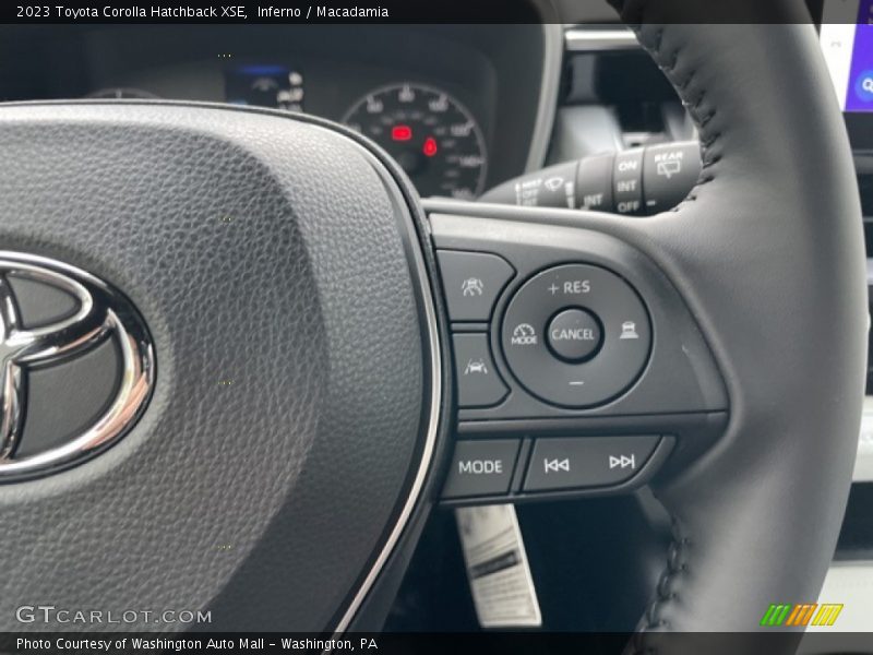 2023 Corolla Hatchback XSE Steering Wheel
