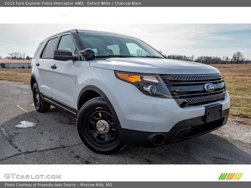 Front 3/4 View of 2013 Explorer Police Interceptor AWD