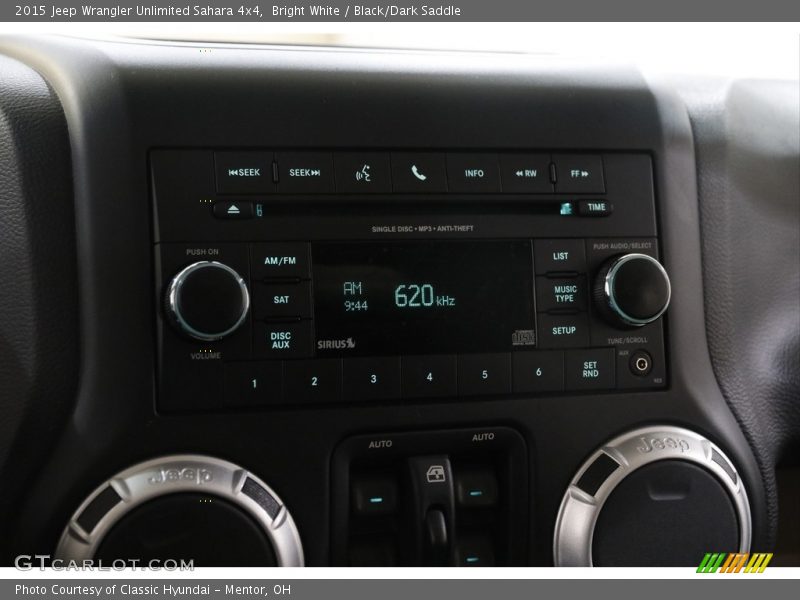 Bright White / Black/Dark Saddle 2015 Jeep Wrangler Unlimited Sahara 4x4