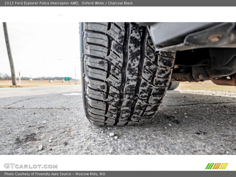 Oxford White / Charcoal Black 2013 Ford Explorer Police Interceptor AWD