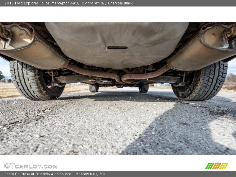 Oxford White / Charcoal Black 2013 Ford Explorer Police Interceptor AWD
