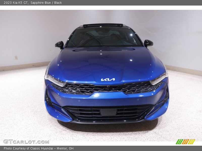 Sapphire Blue / Black 2023 Kia K5 GT