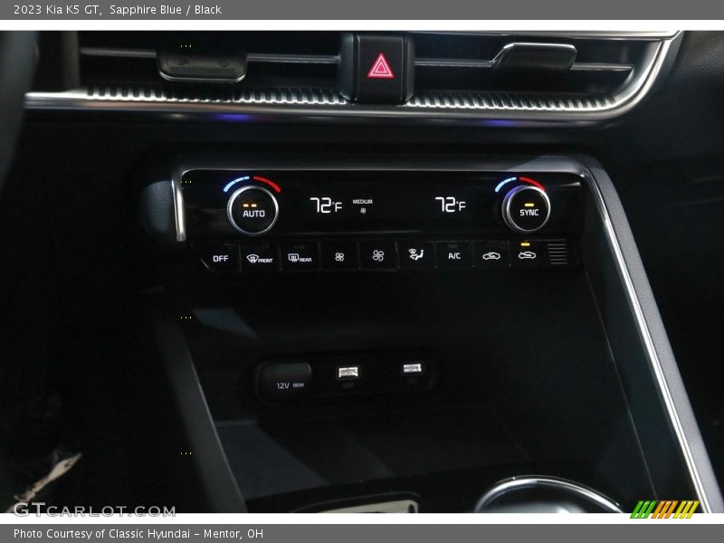 Sapphire Blue / Black 2023 Kia K5 GT