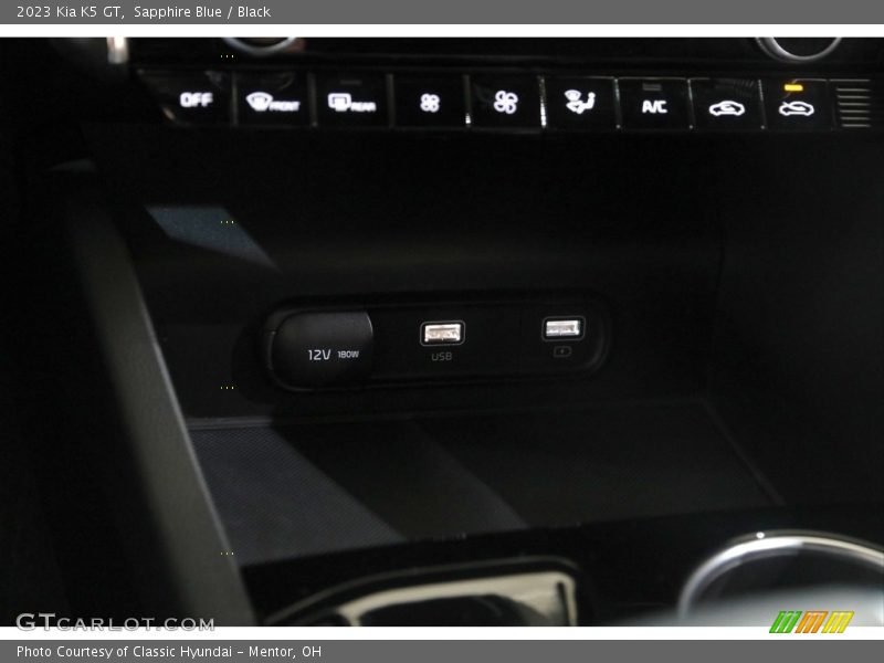 Sapphire Blue / Black 2023 Kia K5 GT