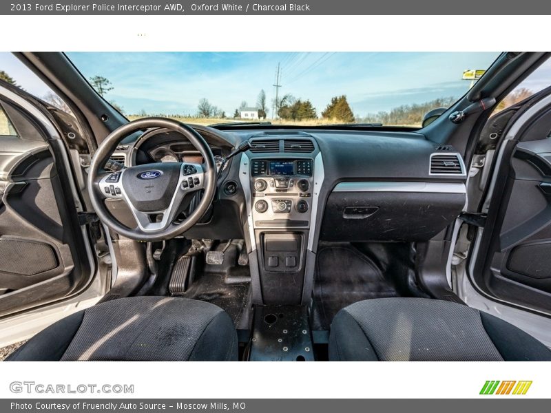 Dashboard of 2013 Explorer Police Interceptor AWD