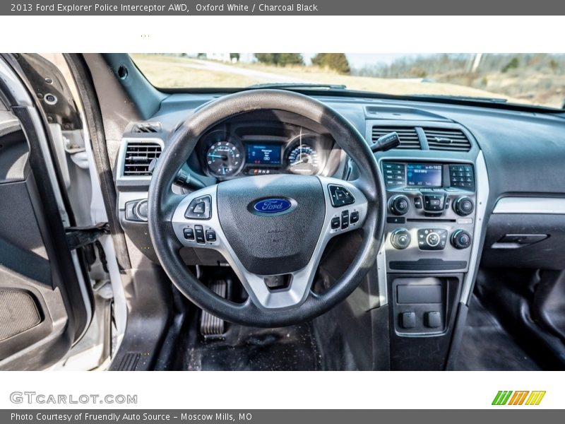 Controls of 2013 Explorer Police Interceptor AWD