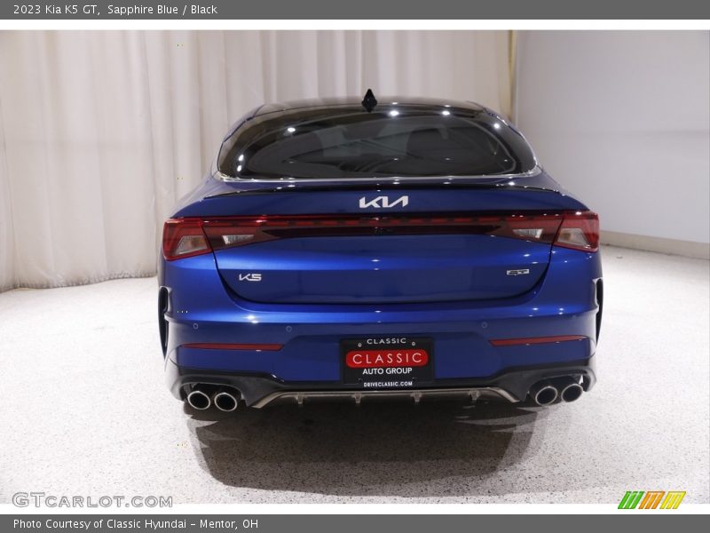 Sapphire Blue / Black 2023 Kia K5 GT