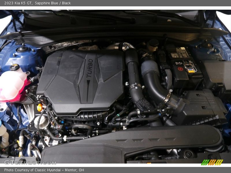  2023 K5 GT Engine - 2.5 Liter Turbocharged DOHC 16-Valve CVVT 4 Cylinder