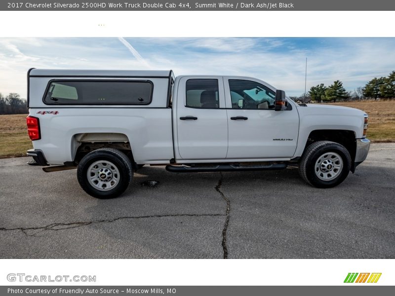 Summit White / Dark Ash/Jet Black 2017 Chevrolet Silverado 2500HD Work Truck Double Cab 4x4