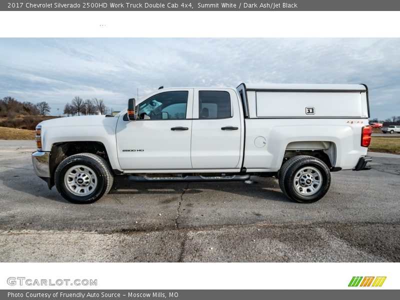 Summit White / Dark Ash/Jet Black 2017 Chevrolet Silverado 2500HD Work Truck Double Cab 4x4