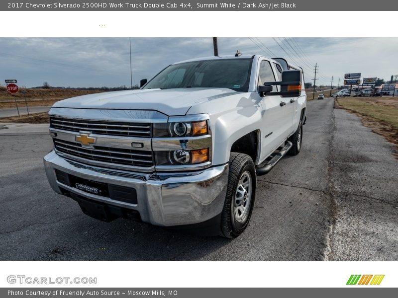 Summit White / Dark Ash/Jet Black 2017 Chevrolet Silverado 2500HD Work Truck Double Cab 4x4