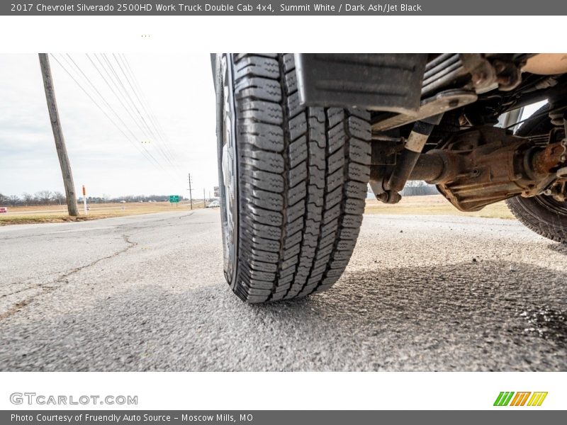 Summit White / Dark Ash/Jet Black 2017 Chevrolet Silverado 2500HD Work Truck Double Cab 4x4