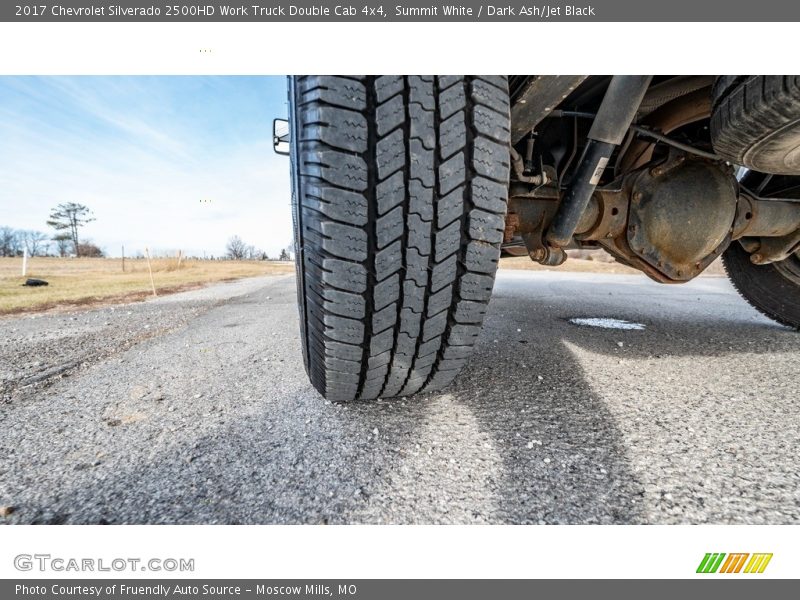 Summit White / Dark Ash/Jet Black 2017 Chevrolet Silverado 2500HD Work Truck Double Cab 4x4