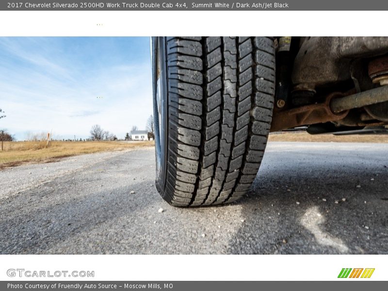 Summit White / Dark Ash/Jet Black 2017 Chevrolet Silverado 2500HD Work Truck Double Cab 4x4