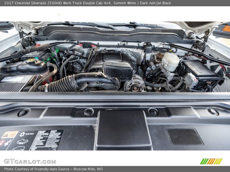Summit White / Dark Ash/Jet Black 2017 Chevrolet Silverado 2500HD Work Truck Double Cab 4x4