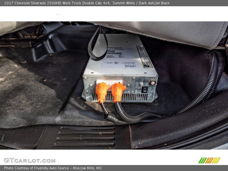 Summit White / Dark Ash/Jet Black 2017 Chevrolet Silverado 2500HD Work Truck Double Cab 4x4
