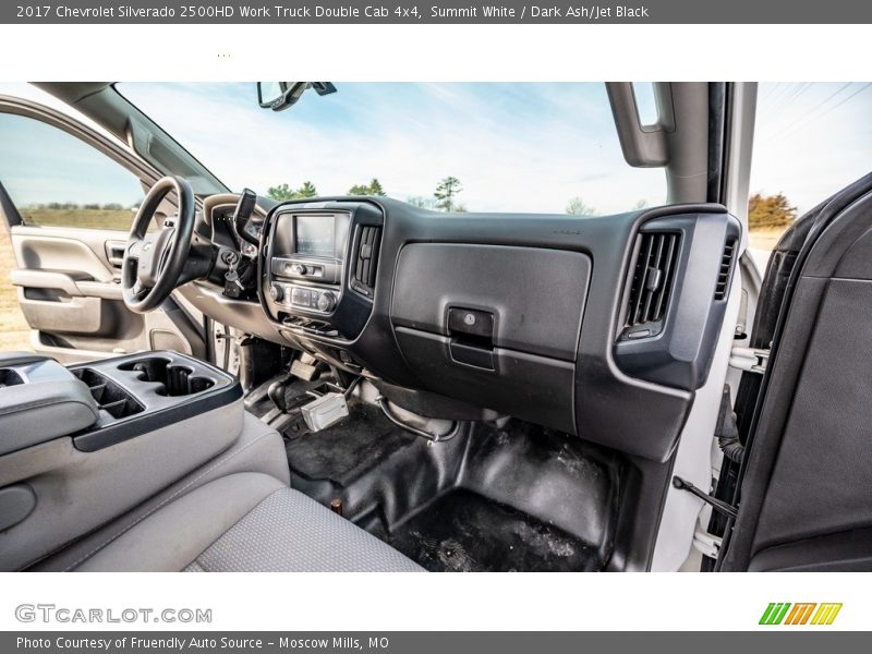 Summit White / Dark Ash/Jet Black 2017 Chevrolet Silverado 2500HD Work Truck Double Cab 4x4