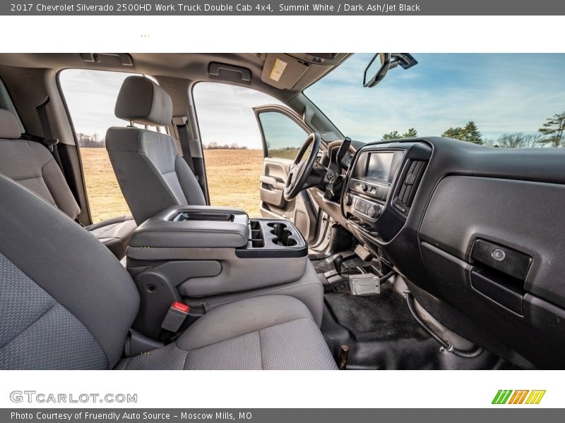 Summit White / Dark Ash/Jet Black 2017 Chevrolet Silverado 2500HD Work Truck Double Cab 4x4