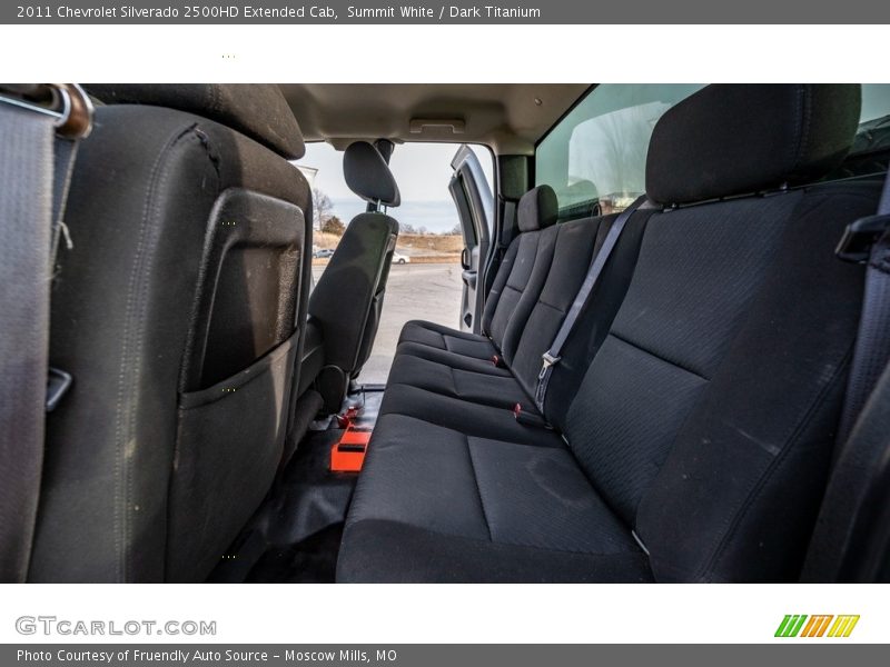 Summit White / Dark Titanium 2011 Chevrolet Silverado 2500HD Extended Cab