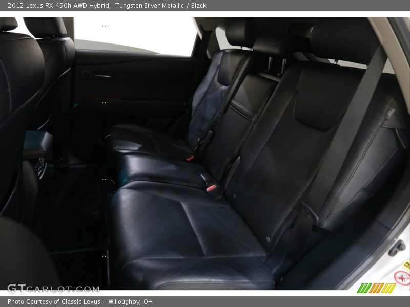 Tungsten Silver Metallic / Black 2012 Lexus RX 450h AWD Hybrid