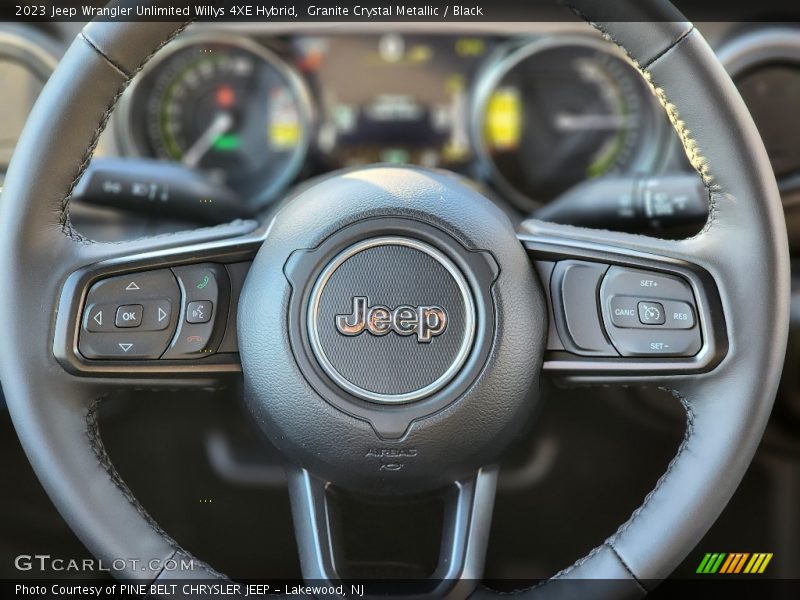  2023 Wrangler Unlimited Willys 4XE Hybrid Steering Wheel