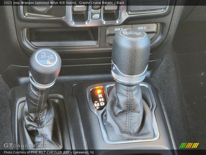  2023 Wrangler Unlimited Willys 4XE Hybrid 8 Speed Automatic Shifter