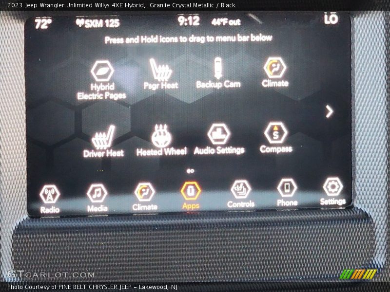 Granite Crystal Metallic / Black 2023 Jeep Wrangler Unlimited Willys 4XE Hybrid