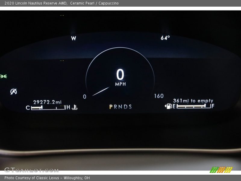  2020 Nautilus Reserve AWD Reserve AWD Gauges