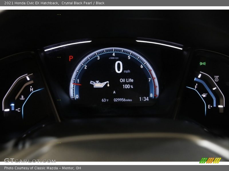  2021 Civic EX Hatchback EX Hatchback Gauges