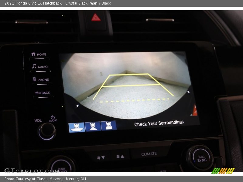 Controls of 2021 Civic EX Hatchback