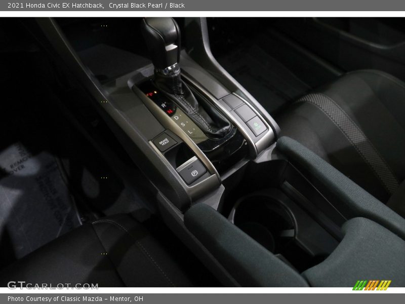  2021 Civic EX Hatchback CVT Automatic Shifter