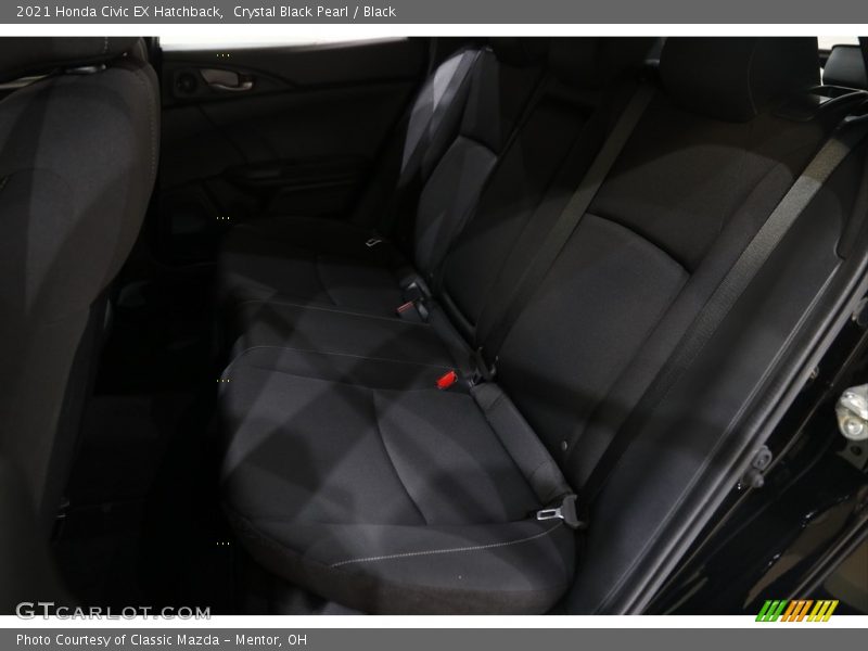 Crystal Black Pearl / Black 2021 Honda Civic EX Hatchback
