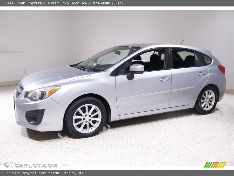 Ice Silver Metallic / Black 2014 Subaru Impreza 2.0i Premium 5 Door