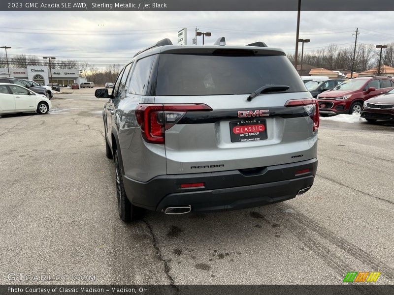 Sterling Metallic / Jet Black 2023 GMC Acadia SLE AWD