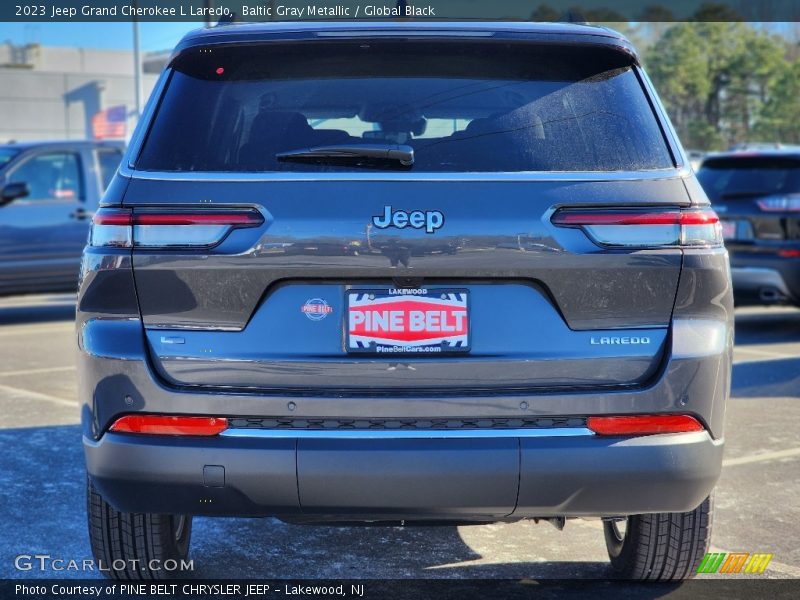 Baltic Gray Metallic / Global Black 2023 Jeep Grand Cherokee L Laredo