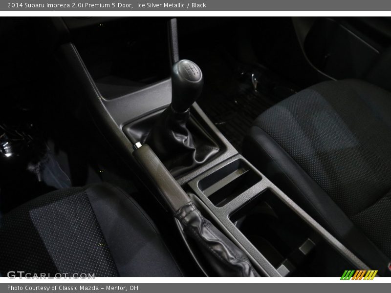 Ice Silver Metallic / Black 2014 Subaru Impreza 2.0i Premium 5 Door