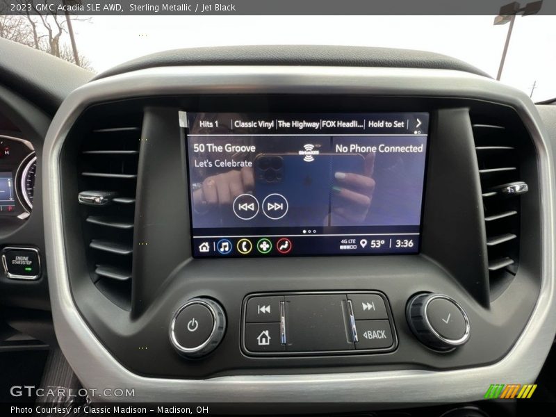 Controls of 2023 Acadia SLE AWD