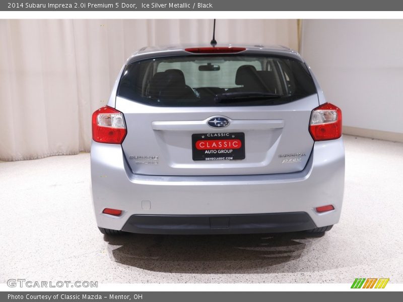 Ice Silver Metallic / Black 2014 Subaru Impreza 2.0i Premium 5 Door