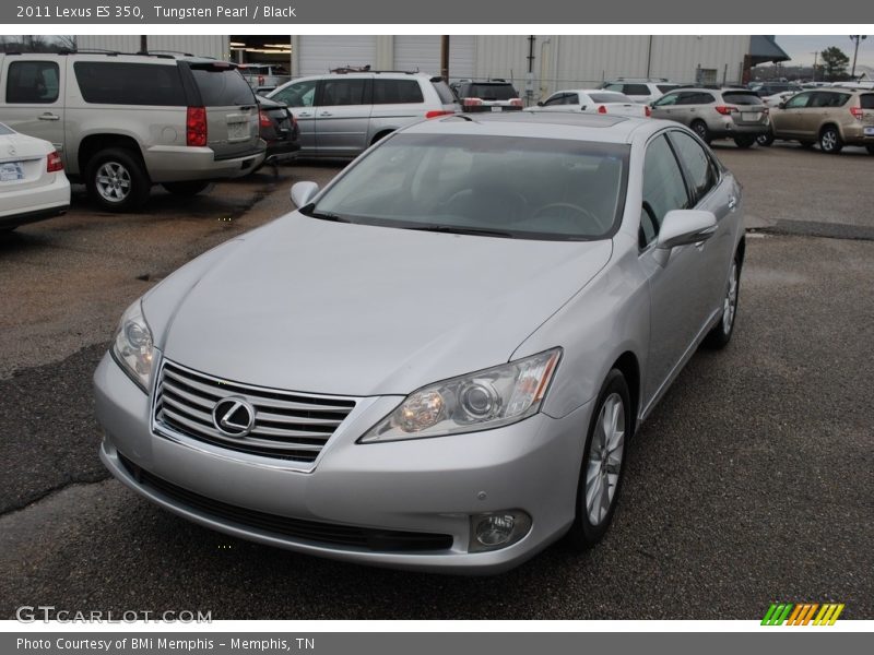 Tungsten Pearl / Black 2011 Lexus ES 350