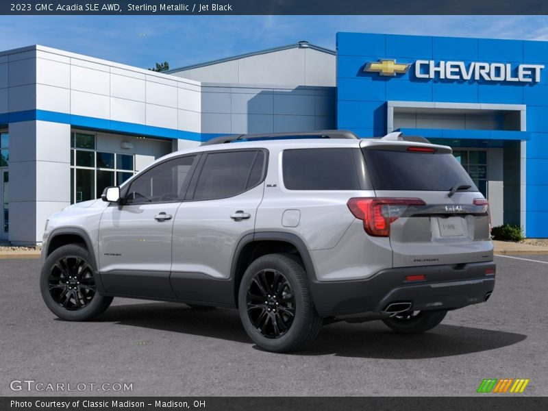 Sterling Metallic / Jet Black 2023 GMC Acadia SLE AWD