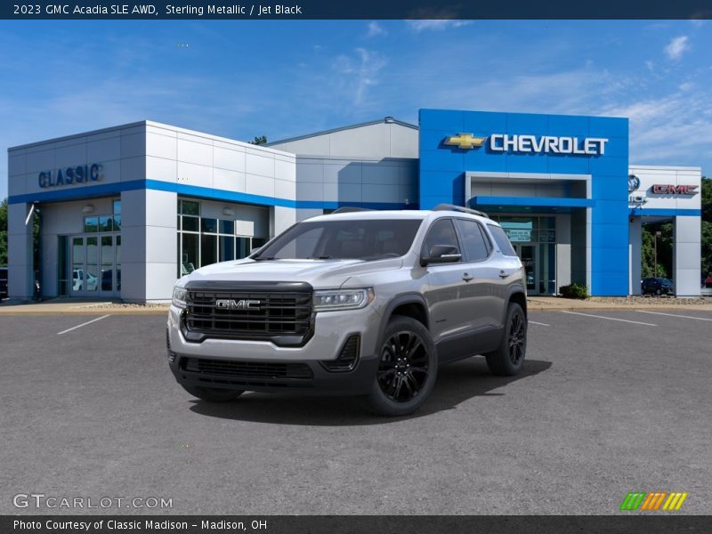 Sterling Metallic / Jet Black 2023 GMC Acadia SLE AWD