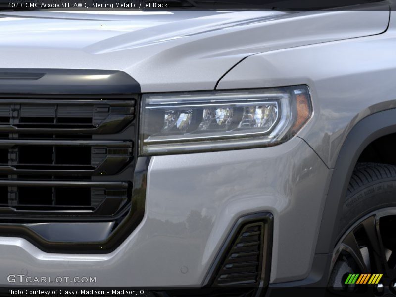 Sterling Metallic / Jet Black 2023 GMC Acadia SLE AWD