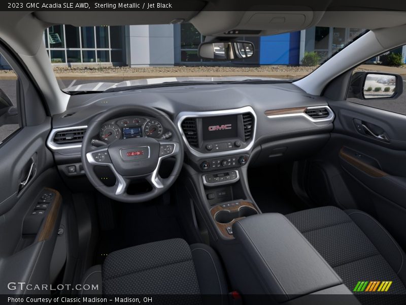Sterling Metallic / Jet Black 2023 GMC Acadia SLE AWD