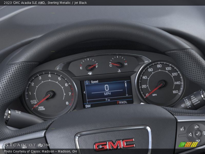 Sterling Metallic / Jet Black 2023 GMC Acadia SLE AWD