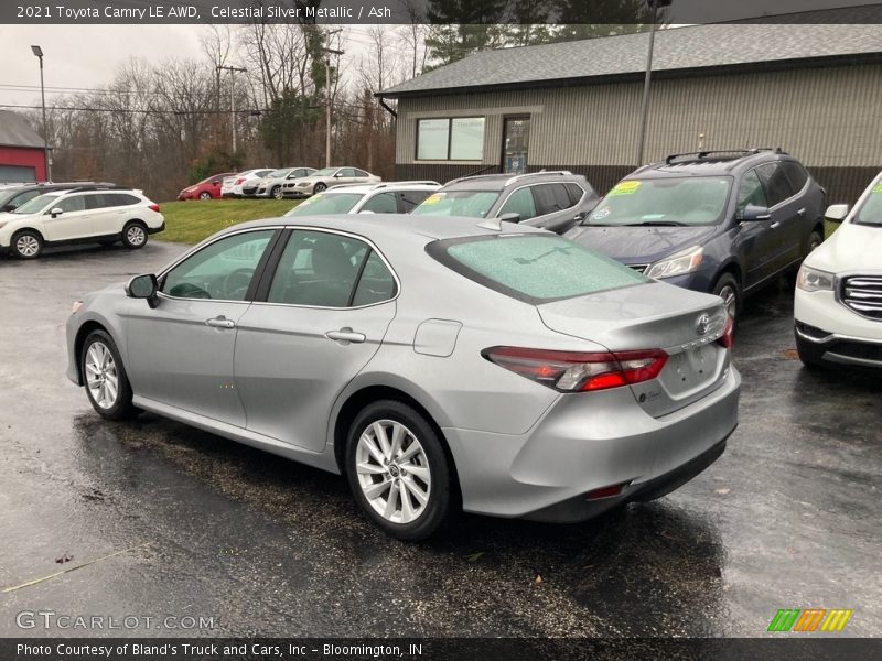 Celestial Silver Metallic / Ash 2021 Toyota Camry LE AWD