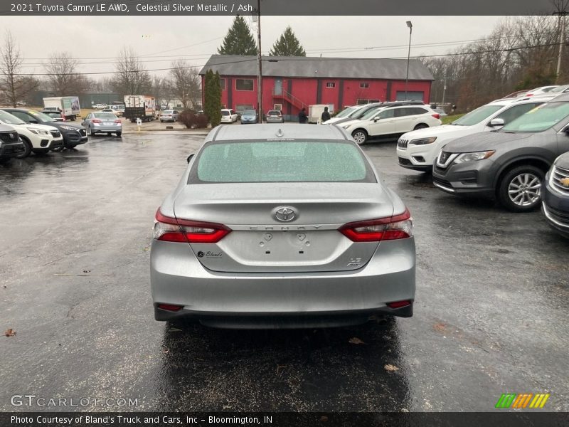 Celestial Silver Metallic / Ash 2021 Toyota Camry LE AWD